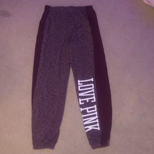 PINK burgundy sweats